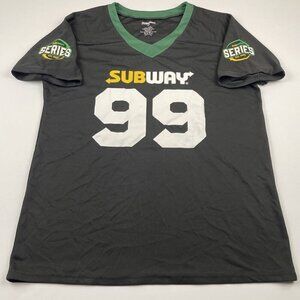 Subway Series Uniform Jersey Men’s L #99 Grand Slam Ham V-Neck Employee